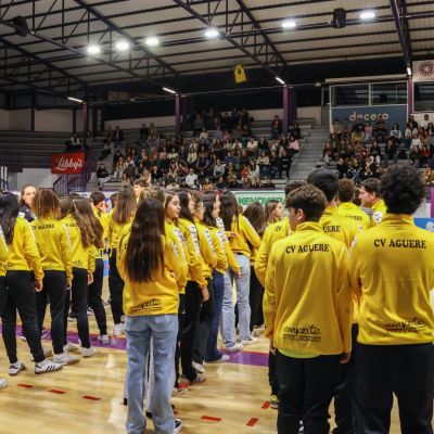 Presentación de las categorías inferiores del CV Aguere (CEDIDA)