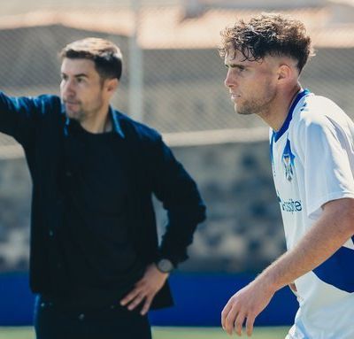 Otero en el partido ante el Getafe B (@CdtCantera)