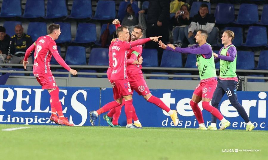 Celebración del gol de Gallego al Albacete (LA LIGA)