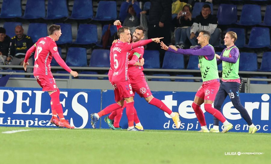 Celebración del gol de Gallego al Albacete (LA LIGA)