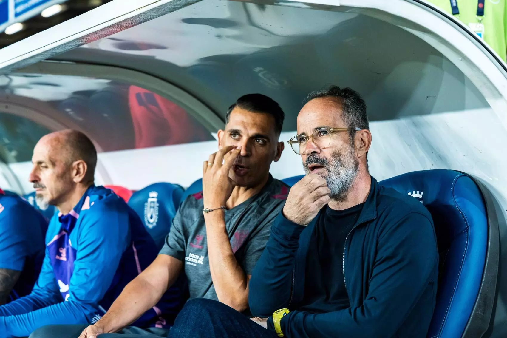 Cervera y Perera dialogan (CD TENERIFE)