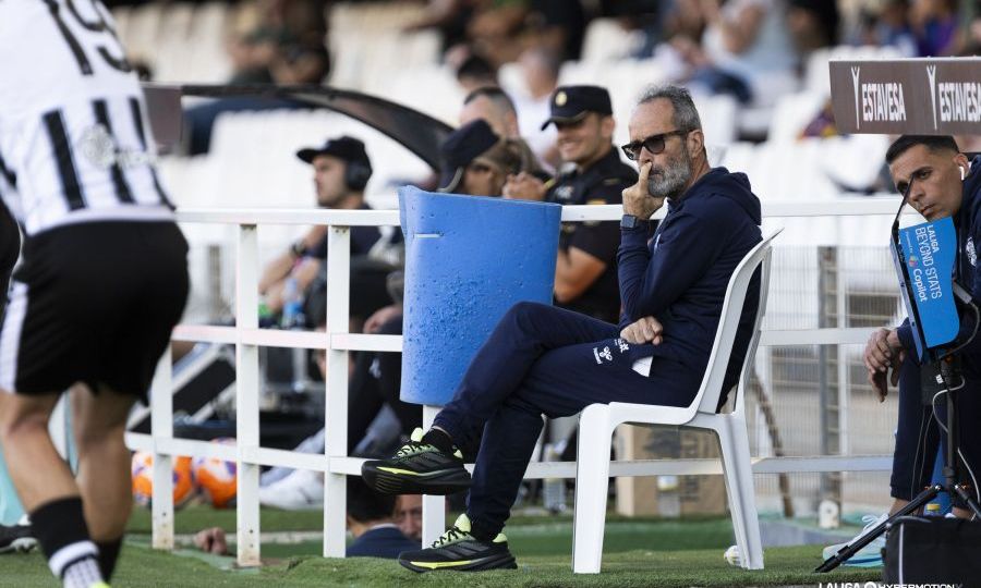 Cervera en el Cartagena- Tenerife (LA LIGA)