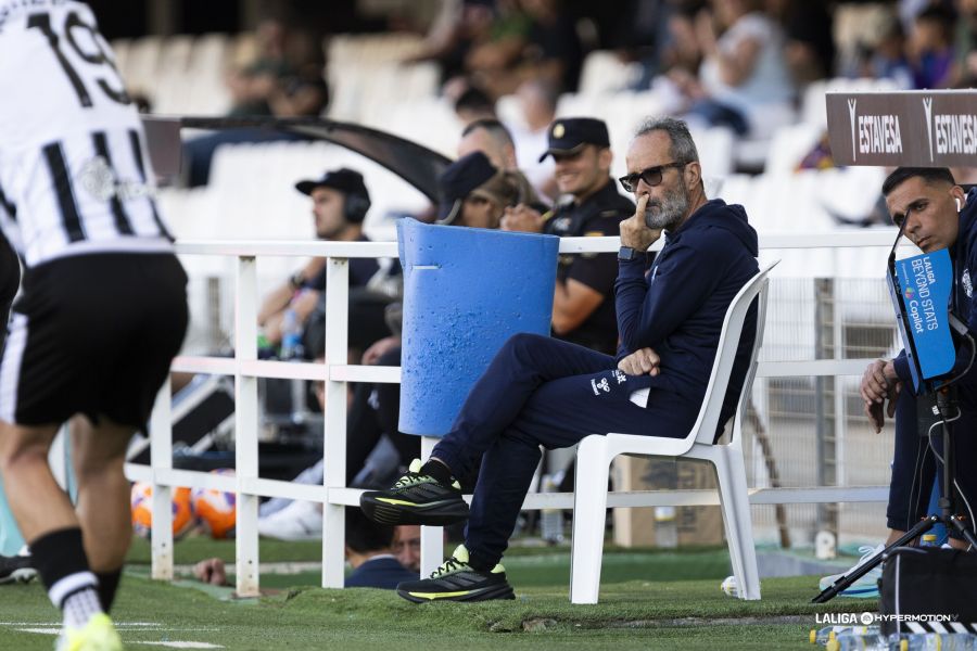 Cervera en el Cartagena- Tenerife (LA LIGA)