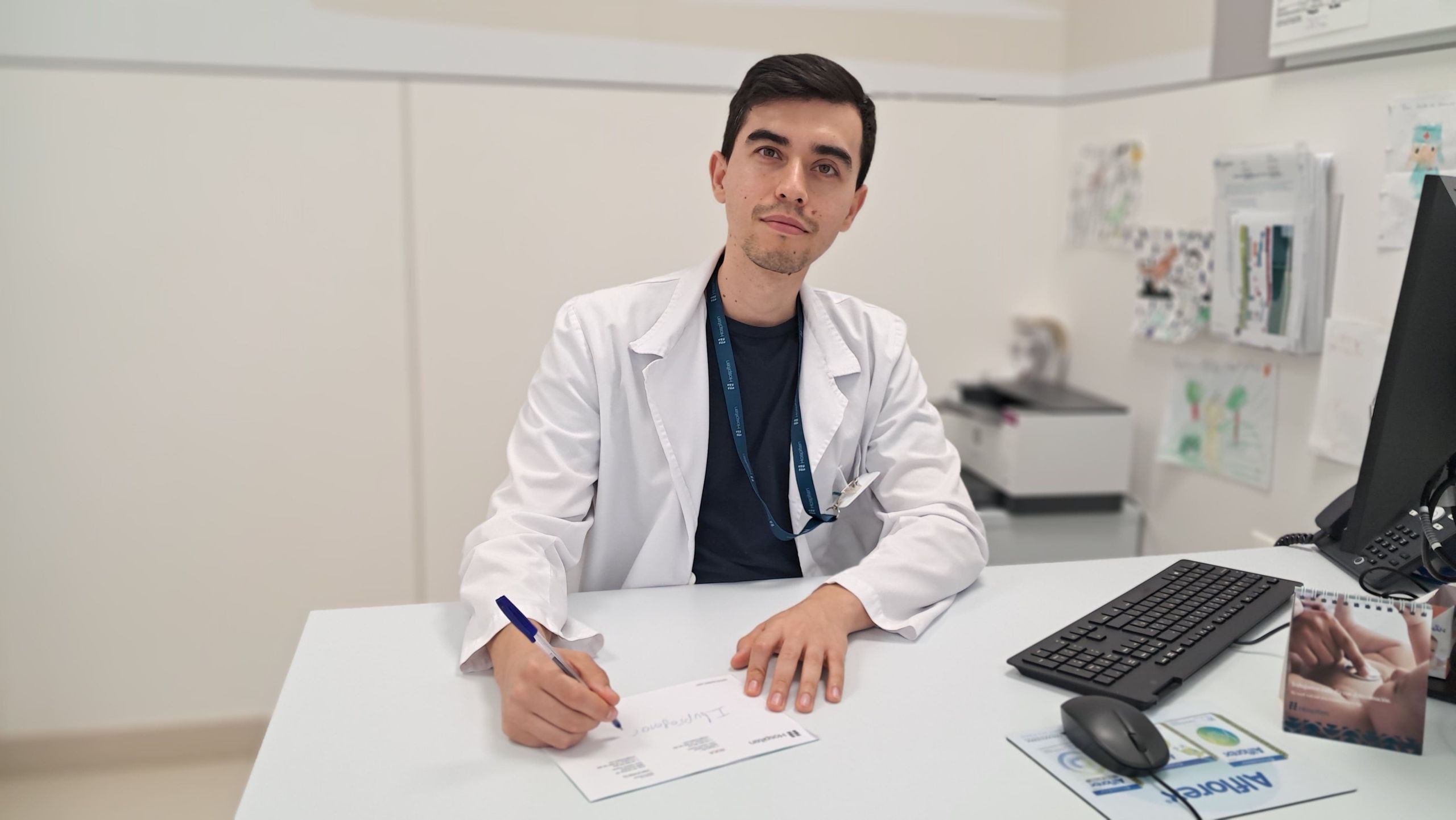 El pediatra César David Herrera Molina (CEDIDA)