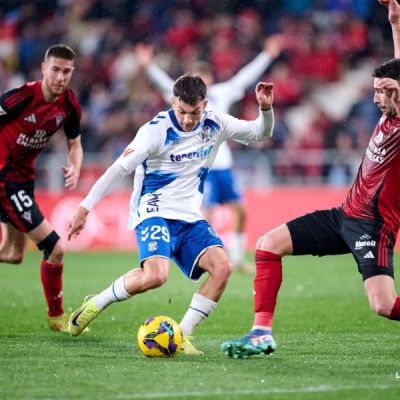 César en el Mirandés- Tenerife (LA LIGA)