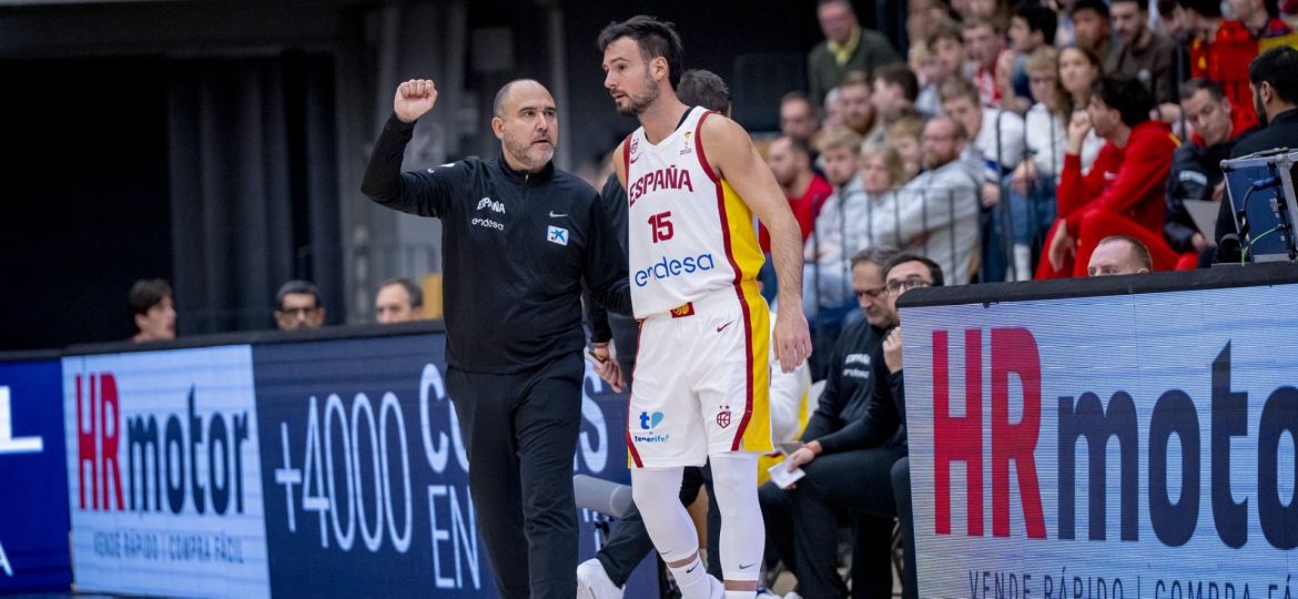 Chus Mateo con Lluís Costa (FEB)