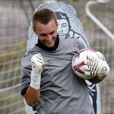 Cillessen en un entrenamiento (@UDLP_Oficial)