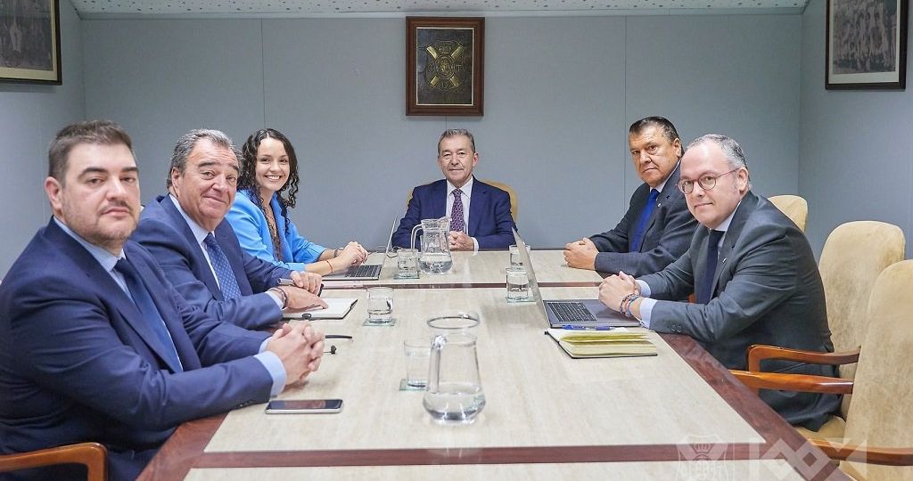 El nuevo consejo de administración del Tenerife. (CD TENERIFE