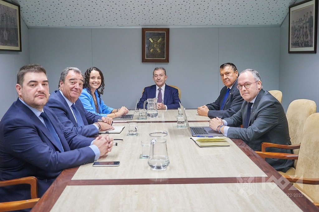 Consejo de administración antes de la llegada de Rayco García (CD TENERIFE