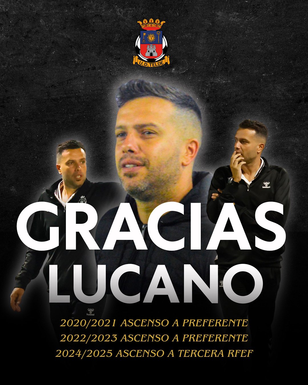 Cristian Lucano deja el banquillo grancanario (@UD_TELDE)