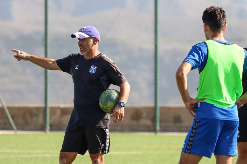 Cristo Marrero|Cristo Marrero celebrando el ascenso a Primera División (CD Tenerife)