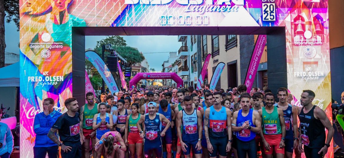 Instantes antes de la salida de la XLII San Silvestre lagunera (CEDIDA)