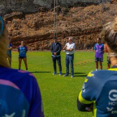 Visita de Rayco García al Mundialito (CEDIDA)|Visita de Rayco García al Mundialito (CEDIDA)