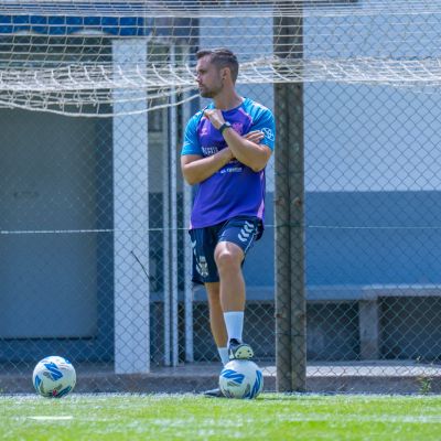Eder Maestre durante una sesión de entrenamiento (CEDIDA)