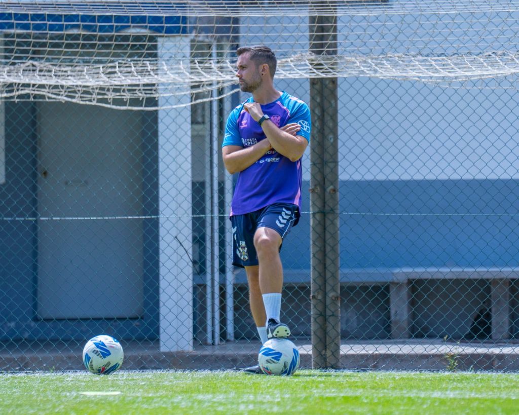 Eder Maestre durante una sesión de entrenamiento (CEDIDA)