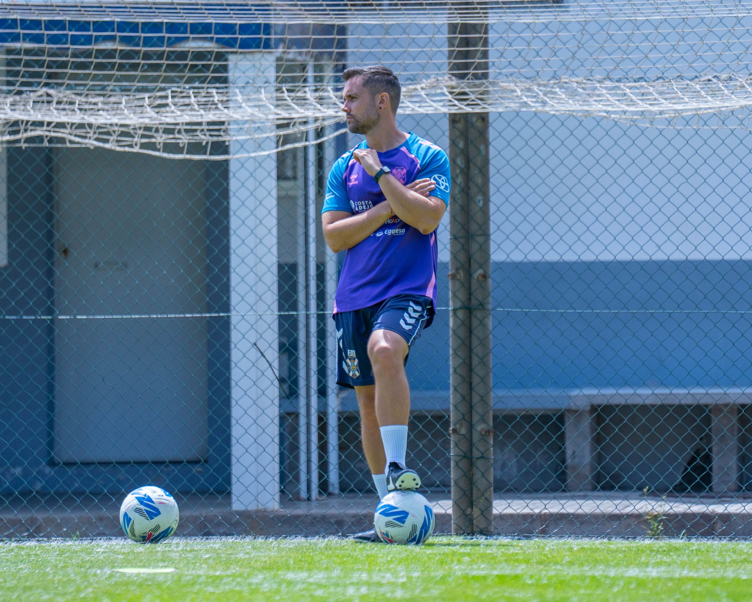Eder Maestre durante una sesión de entrenamiento (CEDIDA)