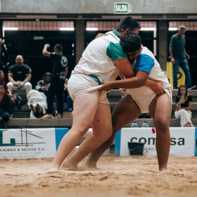 Una brega en la pasada edición de la Supercopa (CEDIDA)