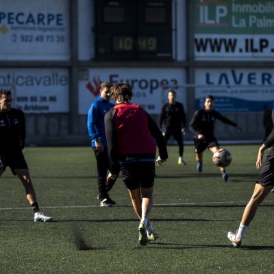 Un entrenamiento del Atlético Paso. (ATLÉTICO PASO)