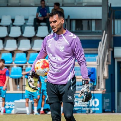 Dani Martín en la Ciudad Deportiva (CD Tenerife)