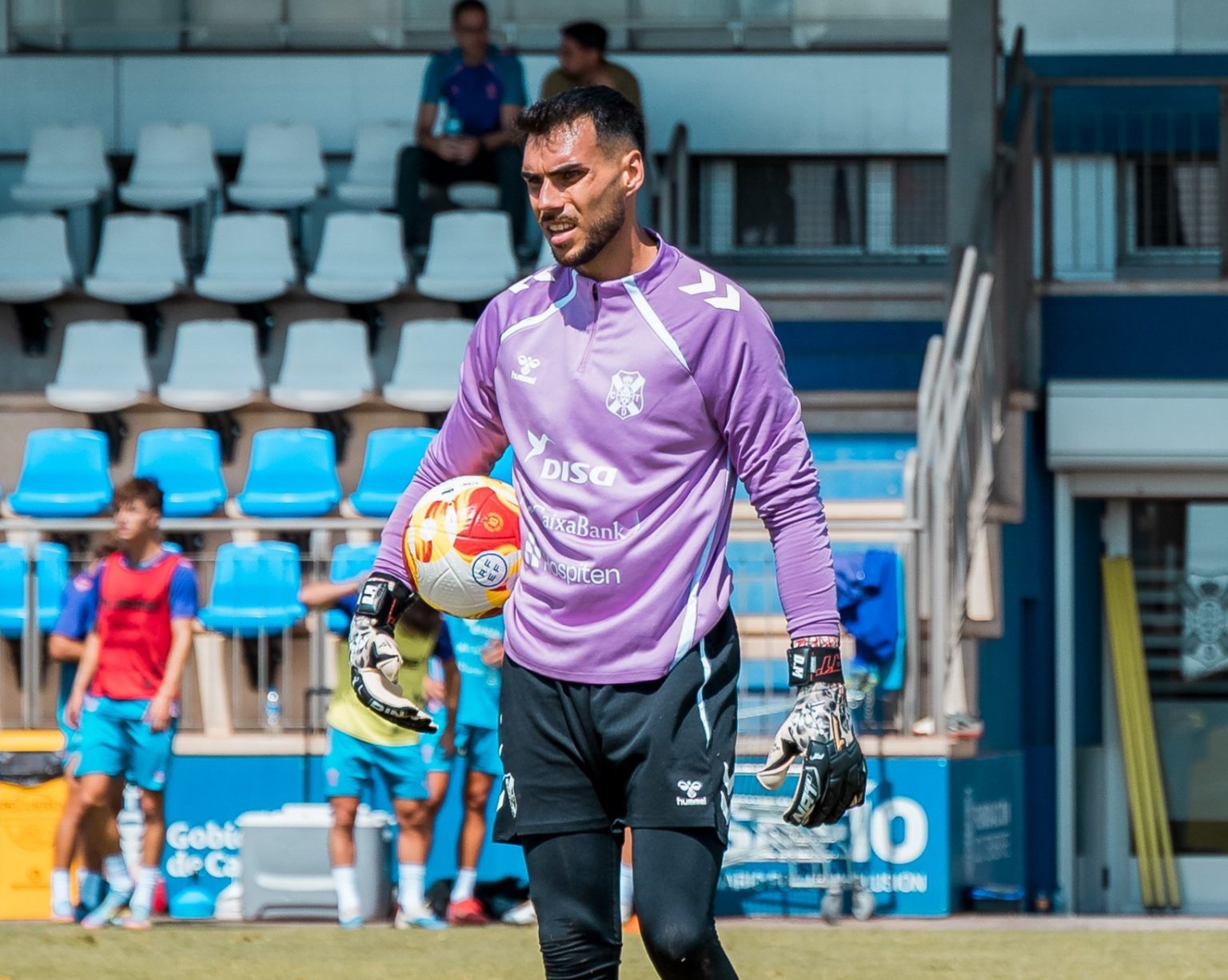 Dani Martín en la Ciudad Deportiva (CD Tenerife)