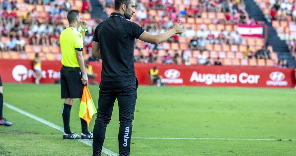 Dani Vidal en la banda (Nástic de Tarragona)