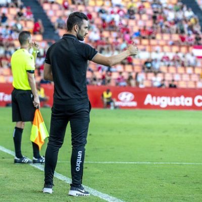 Dani Vidal en la banda (Nástic de Tarragona)