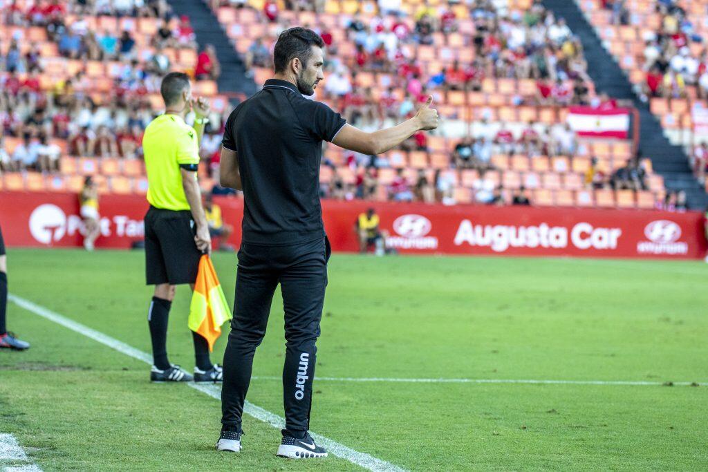 Dani Vidal en la banda (Nástic de Tarragona)