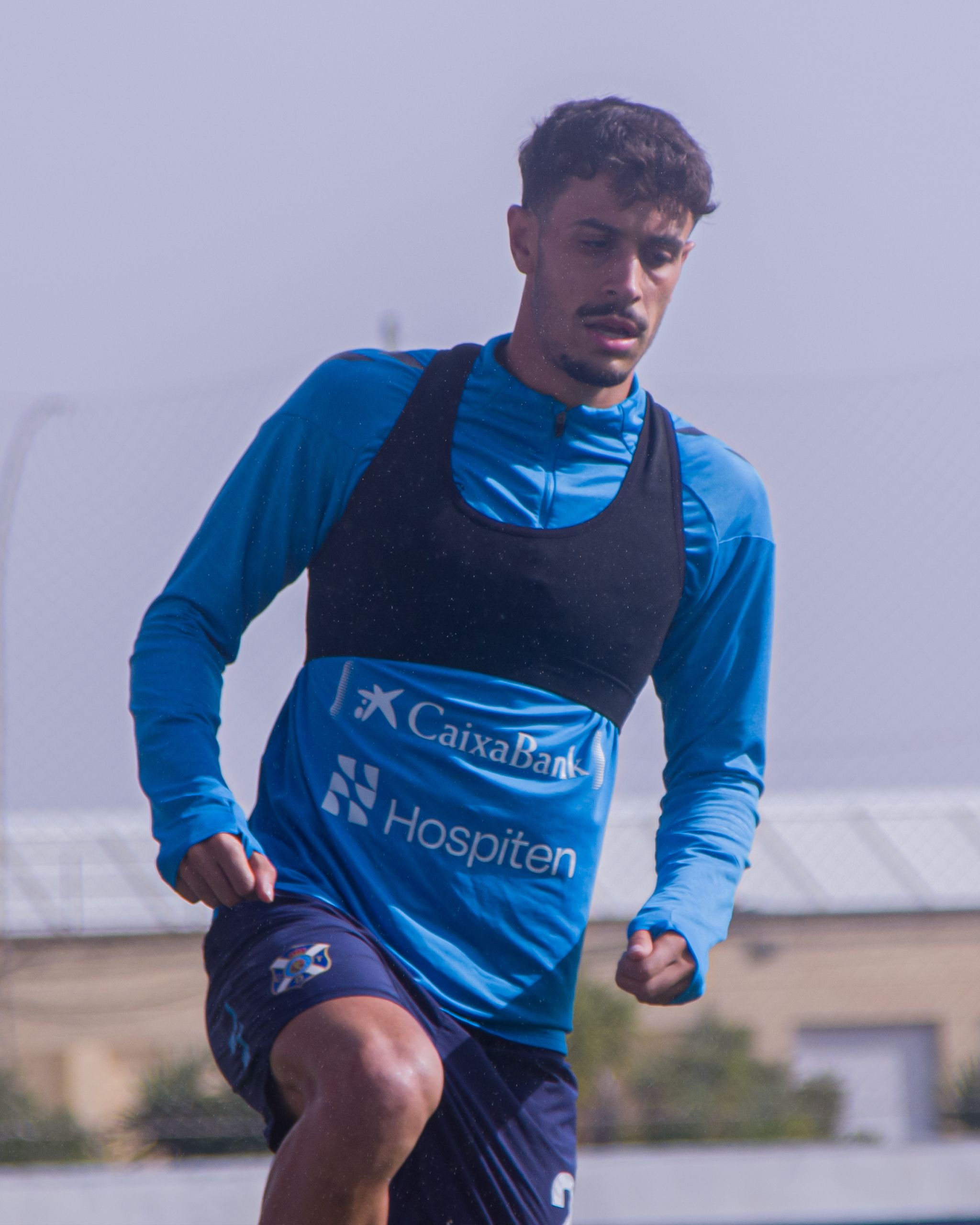 David Rodríguez entrenando en la Ciudad Deportiva (@CDTOficial)
