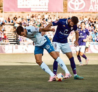 De Miguel durante el partido (CD TENERIFE)