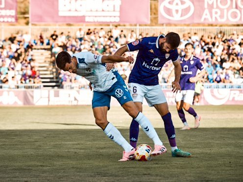 De Miguel durante el partido (CD TENERIFE)