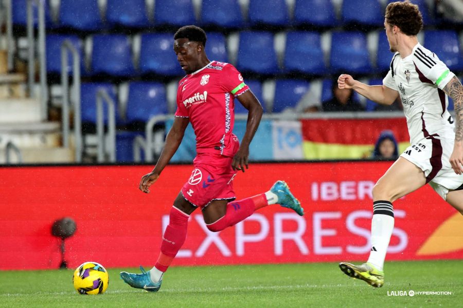 Diarra en el Tenerife- Albacete (LA LIGA)