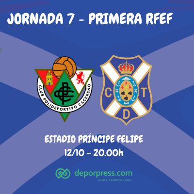 Previa CP Cacereño - CD Tenerife