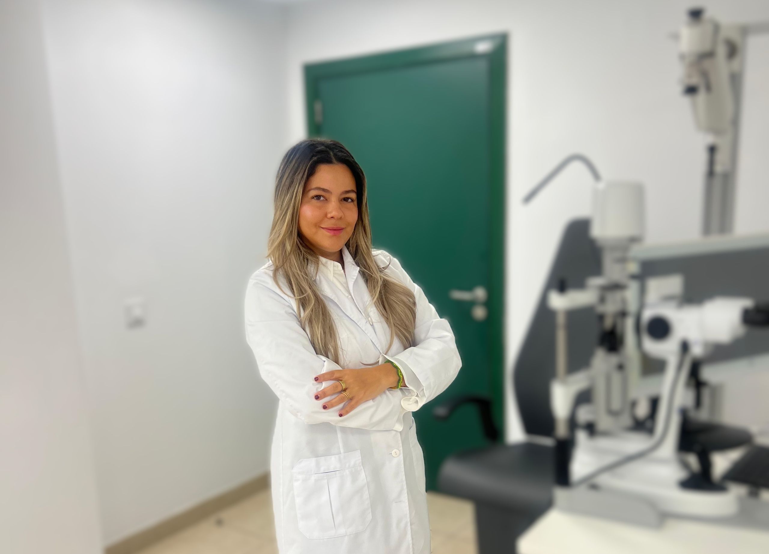 La Dra. Glenda Espinosa, oftalmóloga de Hospiten (CEDIDA)