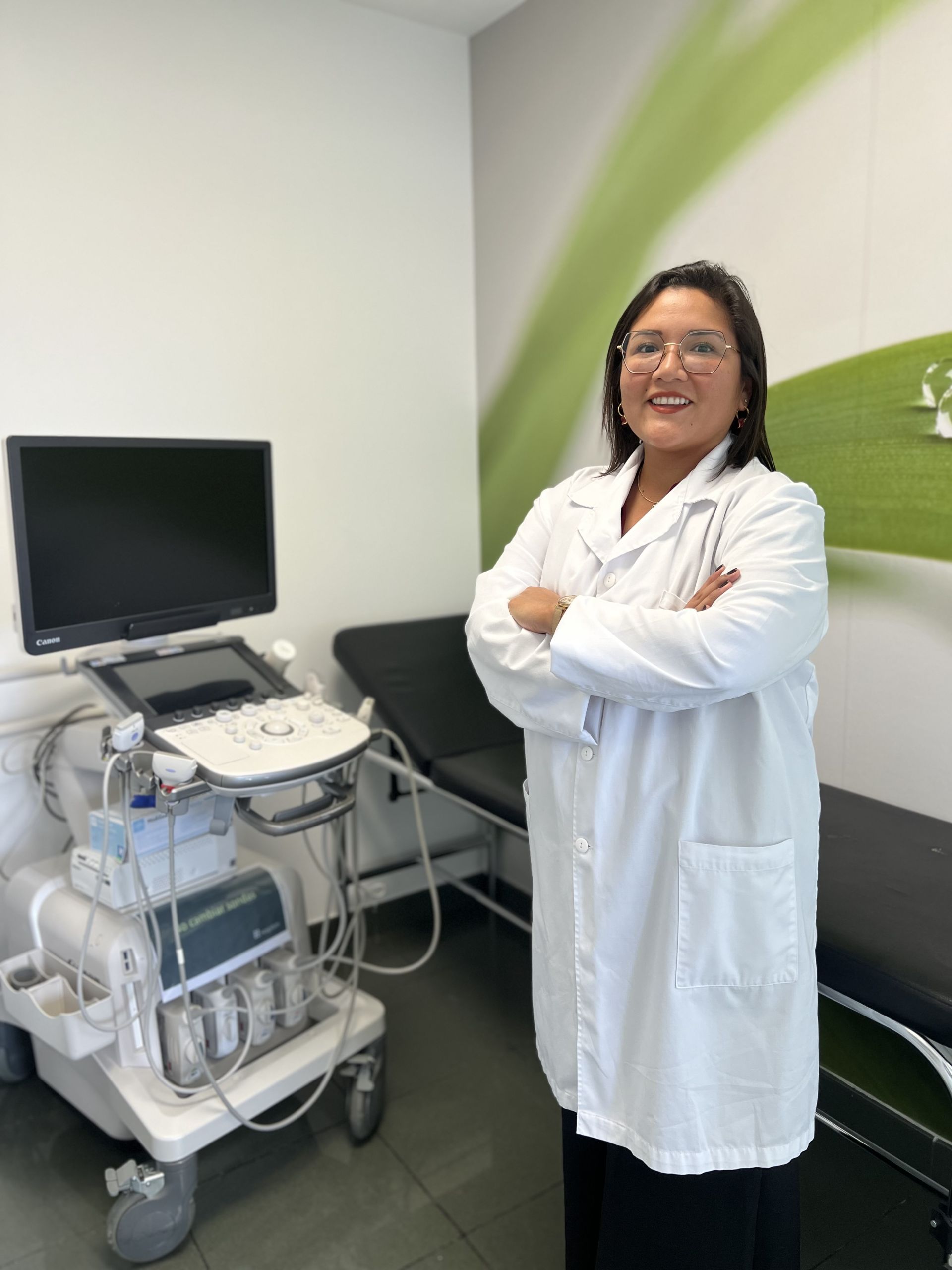 La Dra. Katherine Bustamante (CEDIDA)