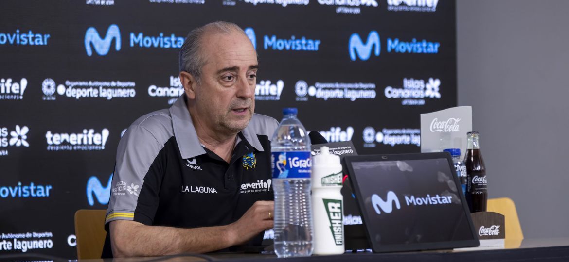 Txus Vidorreta en rueda de prensa (CB Canarias)