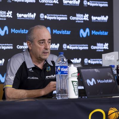 Txus Vidorreta en rueda de prensa (CB Canarias)