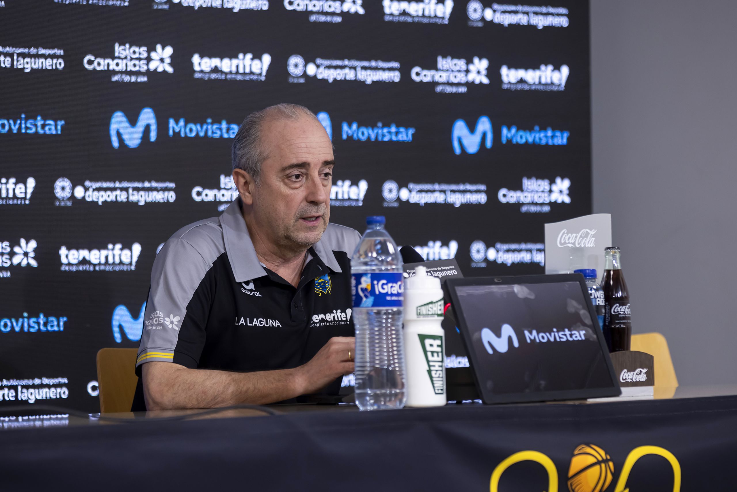 Txus Vidorreta en rueda de prensa (CB Canarias)