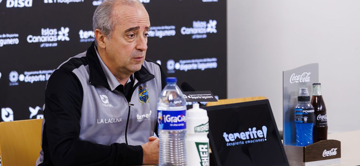 Txus Vidorreta en rueda de prensa (CEDIDA)