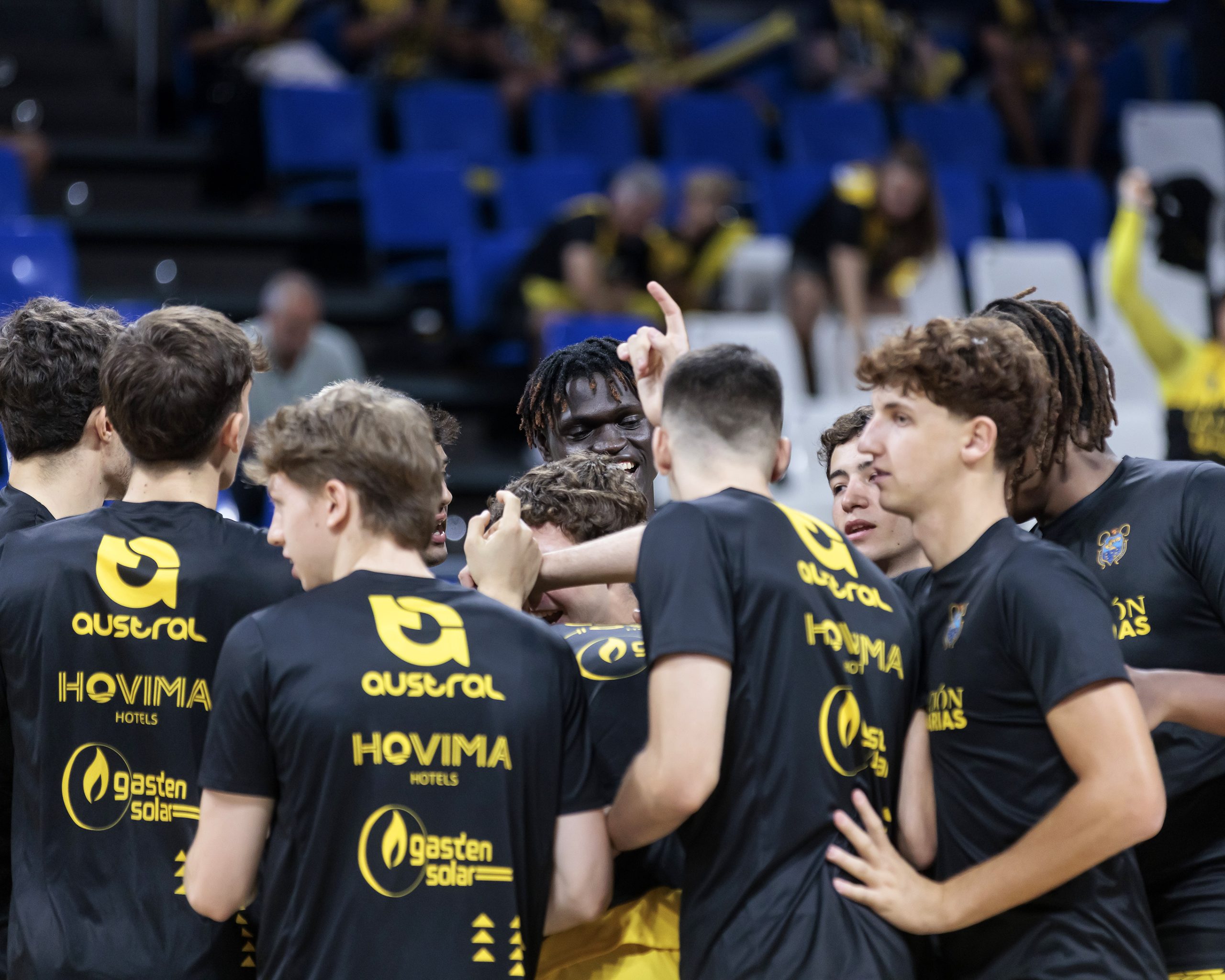 Jugadores del Fundación CB Canarias (CBCANARIAS.NET).