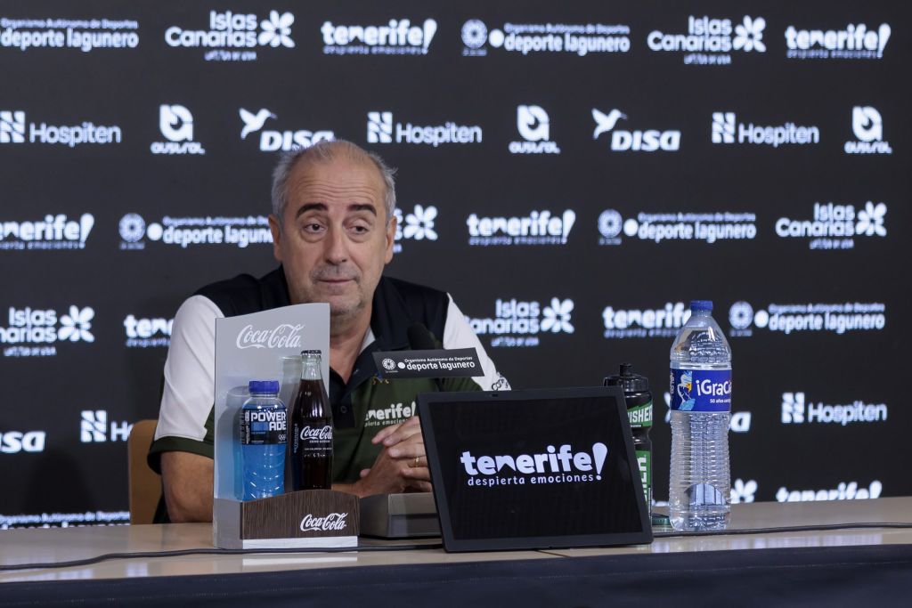 Txus Vidorreta en rueda de prensa (CB Canarias)