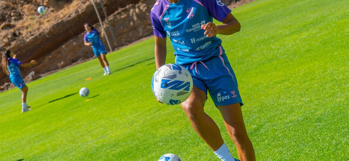 Elba Vergés en un entrenamiento (CEDIDA)