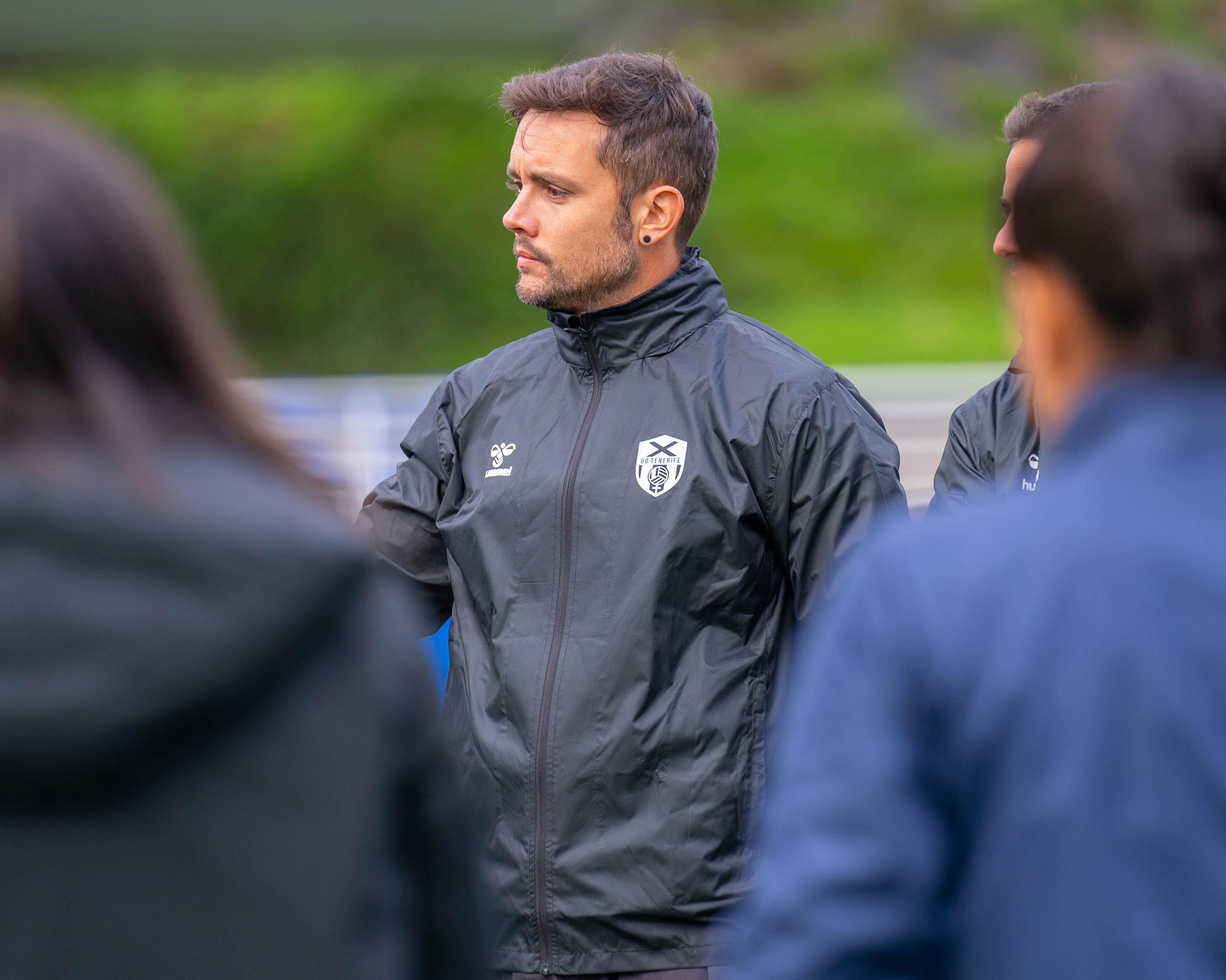 Eder Maestre en un entrenamiento del Costa Adeje (UDCATenerife)