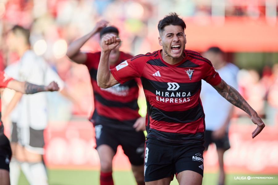 El CD Mirandés respira tras ganar el derbi burgalés (LA LIGA)