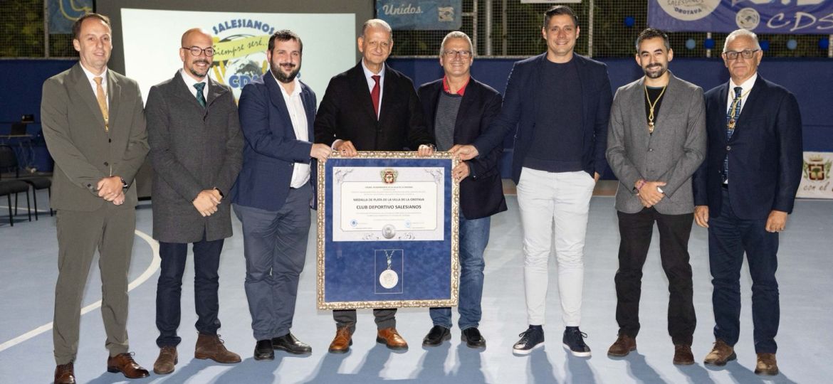 El CDS Salesianos recibe el reconocimiento (LA OROTAVA)