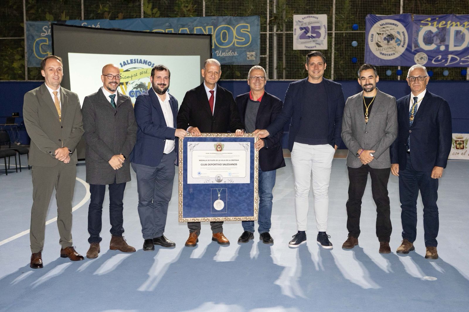 El CDS Salesianos recibe el reconocimiento (LA OROTAVA)