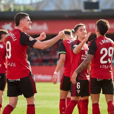 El Mirandés ganó 3-0 al Elche (La Liga)
