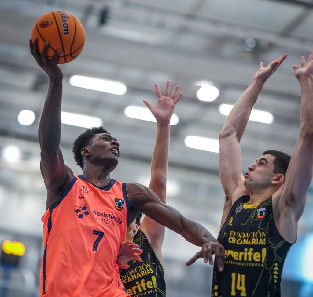 El filial U22 cae en su visita al líder Barça Altétic (Joan Vidal / ACB Photo)