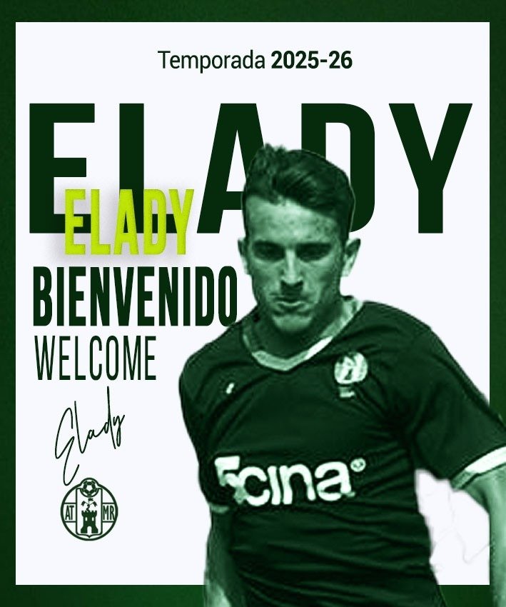 Elady, nuevo jugador verde (@atmanchareal)