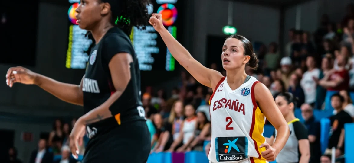 Elena Buenavida en el Eurobasket (FIBA)