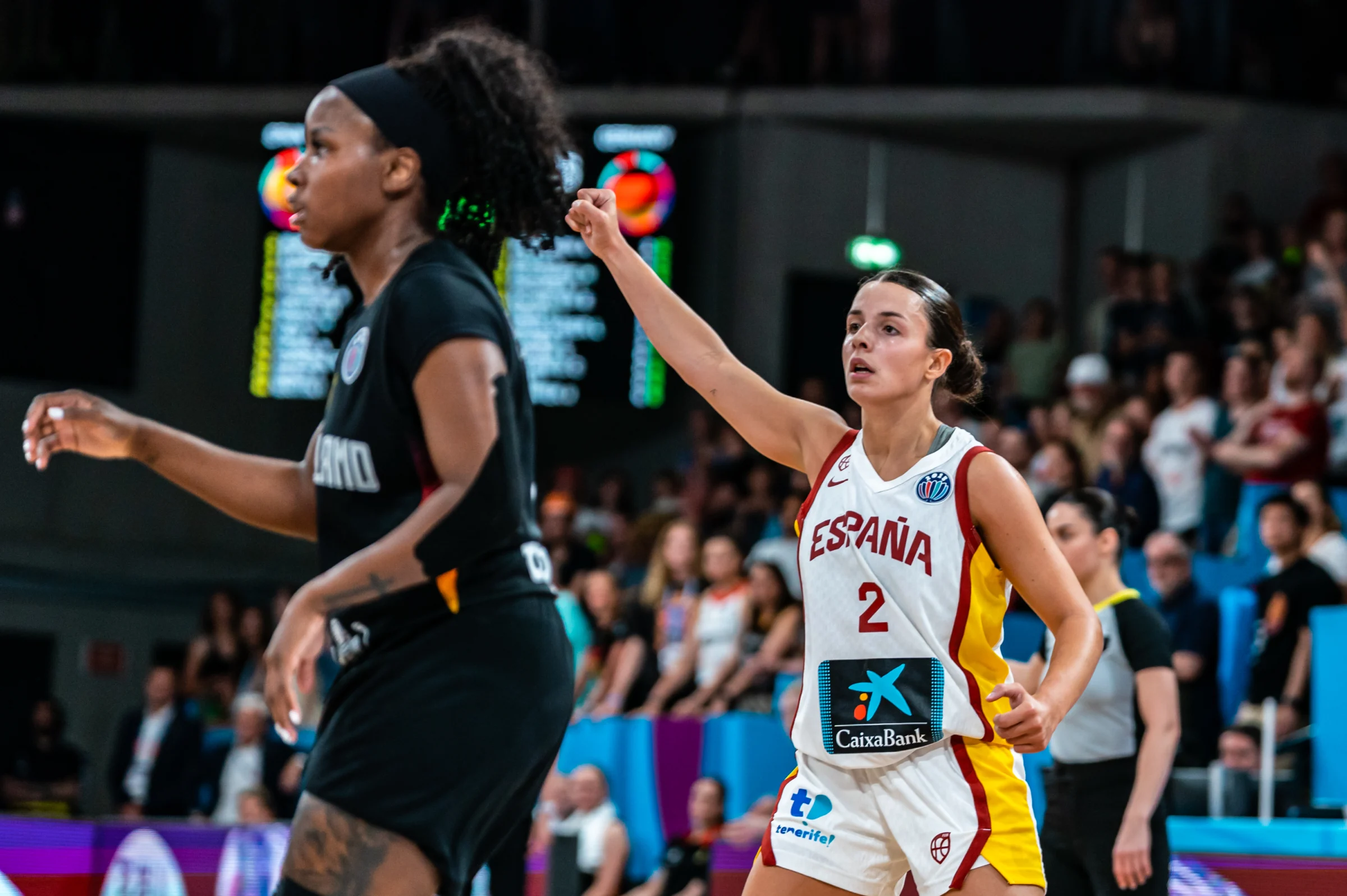 Elena Buenavida en el Eurobasket (FIBA)